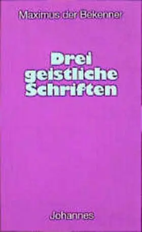  Drei Geistliche Schriften | Buch |  Sack Fachmedien