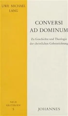 Lang |  Conversi ad Dominum | Buch |  Sack Fachmedien
