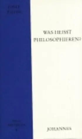 Pieper |  Was heißt philosophieren? | Buch |  Sack Fachmedien