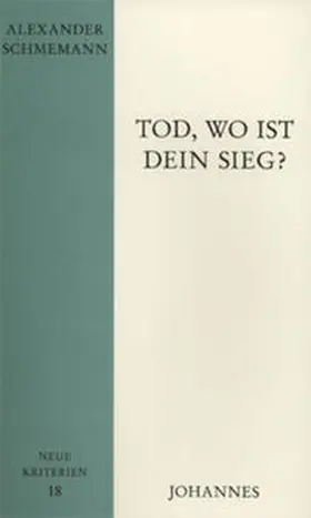 Alexander |  Tod, wo ist dein Sieg? | Buch |  Sack Fachmedien