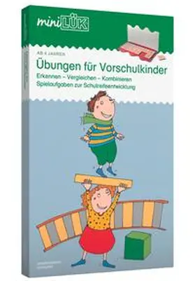  miniLÜK-Set Übungen für Vorschulkinder | Buch |  Sack Fachmedien