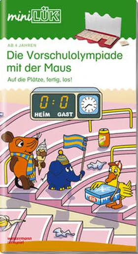  miniLÜK. Kindergarten/Vorschule Die Vorschulolympiade mit der Maus | Buch |  Sack Fachmedien