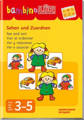 Junga |  LÜK. Bambino. Sehen und Zuordnen | Buch |  Sack Fachmedien