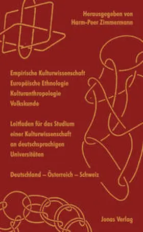 Zimmermann |  Empirische Kulturwissenschaft - Europäische Ethnologie - Kulturanthropologie - Volkskunde | Buch |  Sack Fachmedien