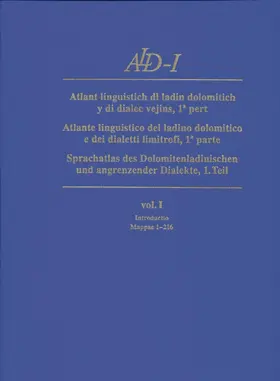 Goebl |  ALD-I Sprachatlas des Dolomitenladinischen und angrenzender Dialekte | Buch |  Sack Fachmedien