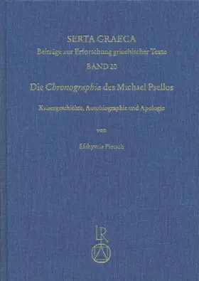 Pietsch |  Die »Chronographia« des Michael Psellos | Buch |  Sack Fachmedien