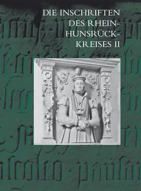 Nikitsch |  Die Inschriften des Rhein-Hunsrück-Kreises II | Buch |  Sack Fachmedien