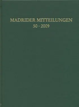 Deutsches Archäologisches Institut. Madrid |  Madrider Mitteilungen | Buch |  Sack Fachmedien