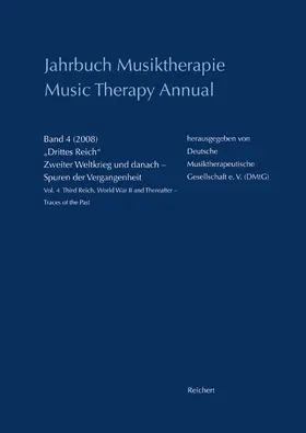 Herausgegeben von der Deutschen Musiktherapeutischen Gesellschaft. Bis Band 3 (2007) Jahrbuch Musiktherapie herausgegeben vom Berufsverband der Musiktherapeutinnen und Musiktherapeuten in Deutschland e.V. (BVM). Redaktion: Hanna Schirmer |  Jahrbuch Musiktherapie / Music Therapy Annual | Buch |  Sack Fachmedien