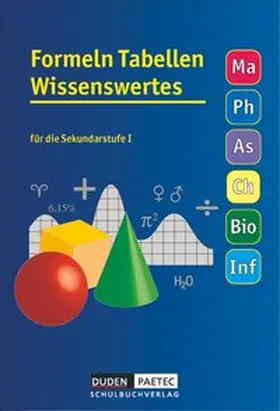 Bahro / Engelmann / Becker |  Formeln, Tabellen, Wissenswertes für die Sekundarstufe I. RSR | Buch |  Sack Fachmedien
