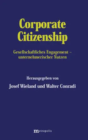 Wieland / Conradi |  Corporate Citizenship | Buch |  Sack Fachmedien