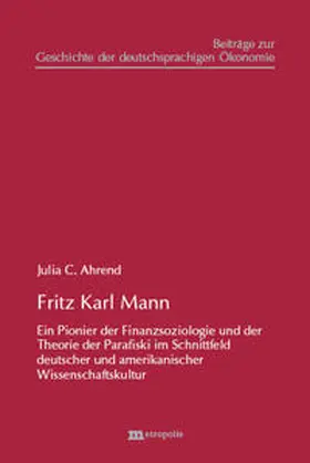 Ahrend |  Fritz Karl Mann | Buch |  Sack Fachmedien