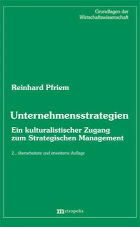 Pfriem |  Unternehmensstrategien | Buch |  Sack Fachmedien
