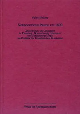 Möllney |  Norddeutsche Presse um 1800 | Buch |  Sack Fachmedien