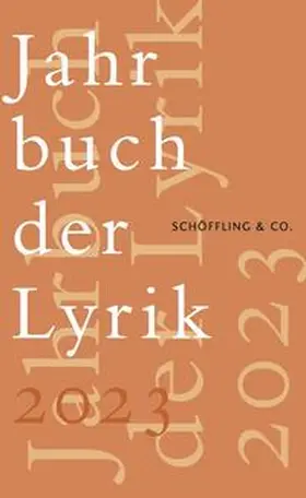 Kniep / vom |  Jahrbuch der Lyrik 2023 | Buch |  Sack Fachmedien
