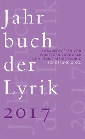 Sandig / Buchwald |  Jahrbuch der Lyrik 2017 | Buch |  Sack Fachmedien