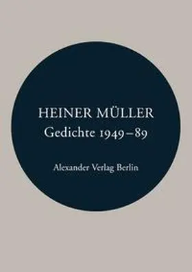 Müller |  Gedichte 1949-1989 | Buch |  Sack Fachmedien