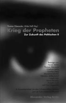 Oberender |  Krieg der Propheten | Buch |  Sack Fachmedien