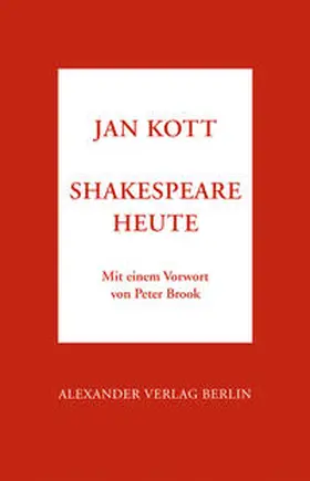 Kott |  Shakespeare heute | Buch |  Sack Fachmedien