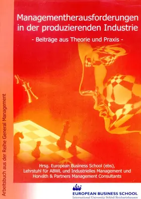 Gleich |  Managementherausforderungen in der produzierenden Industrie. | eBook | Sack Fachmedien