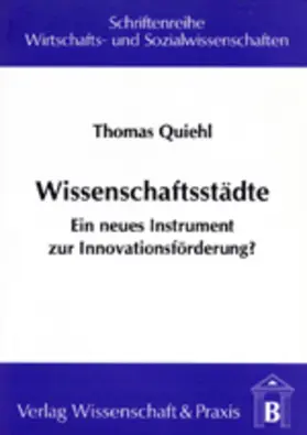 Quiehl |  Wissenschaftsstädte. | eBook | Sack Fachmedien