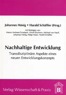 Hönig / Schäffler |  Nachhaltige Entwicklung. | eBook | Sack Fachmedien