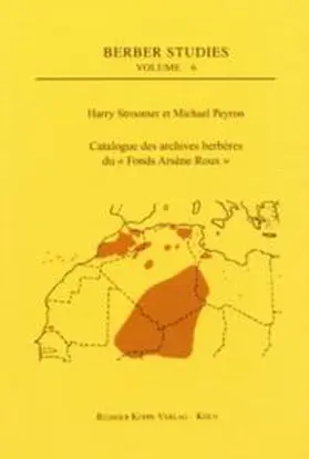 Stroomer / Peyron |  Catalogue des archives berbères du « Fonds Arsène Roux » | Buch |  Sack Fachmedien