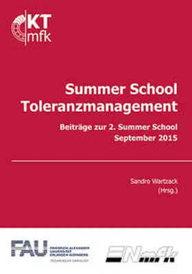 Wartzack |  Summer School Toleranzmanagement | Buch |  Sack Fachmedien