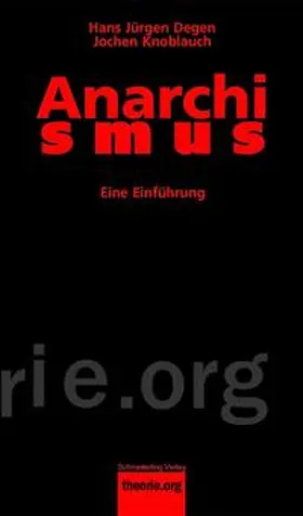 Degen / Knoblauch |  Anarchismus | Buch |  Sack Fachmedien