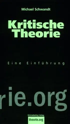 Schwandt |  Kritische Theorie | Buch |  Sack Fachmedien