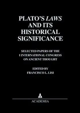 Lisi |  Plato's Laws and its historical significance | Buch |  Sack Fachmedien