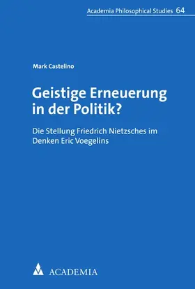 Castelino |  Geistige Erneuerung in der Politik? | eBook | Sack Fachmedien