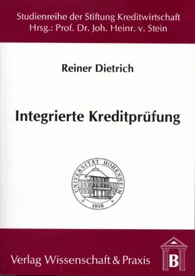 Dietrich | Integrierte Kreditprüfung. | Buch | 978-3-89673-046-6 | www2.sack.de