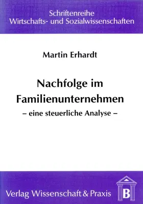 Erhardt |  Nachfolge im Familienunternehmen. | Buch |  Sack Fachmedien
