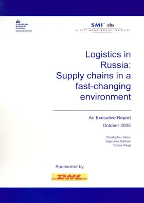 Jahns / Darkow / Weigl |  Logistics in Russia. | Buch |  Sack Fachmedien