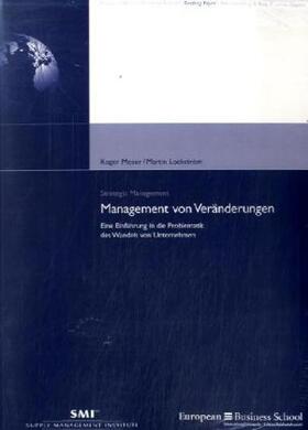 Moser / Jahns / Lockström |  Management von Veränderungen | Buch |  Sack Fachmedien