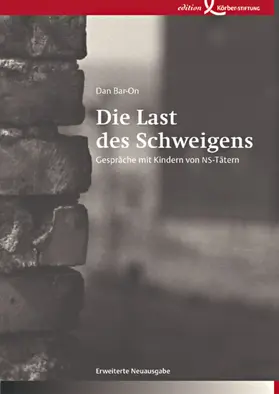 Bar-On |  Die Last des Schweigens | eBook | Sack Fachmedien