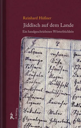 Hüßner |  Jiddisch auf dem Lande | Buch |  Sack Fachmedien