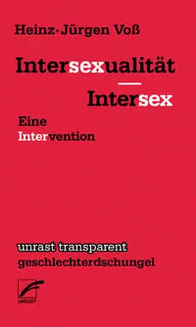 Voß |  Intersexualität – Intersex | Buch |  Sack Fachmedien