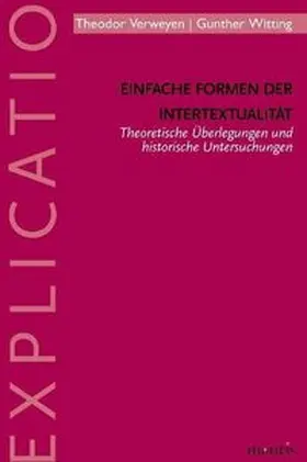 Verweyen / Witting |  Einfache Formen der Intertextualität | Buch |  Sack Fachmedien