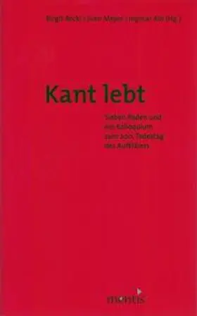 Recki / Meyer / Ahl |  Kant lebt! | Buch |  Sack Fachmedien