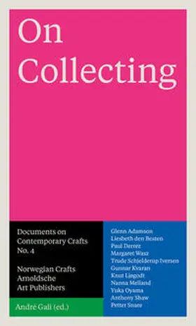Adamson / den Besten / Derrez |  On Collecting | Buch |  Sack Fachmedien