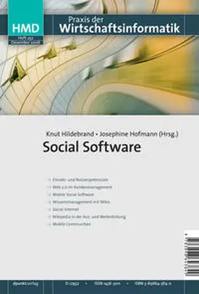 Hildebrand / Hofmann |  Social Software | Buch |  Sack Fachmedien