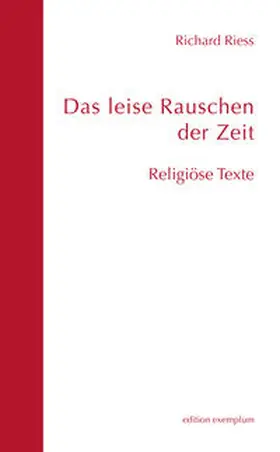 Riess |  Das leise Rauschen der Zeit | Buch |  Sack Fachmedien
