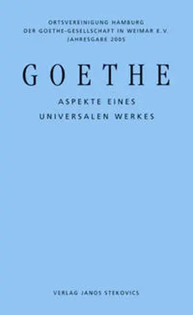 Laurien / Müller / Helbig |  Goethe - Aspekte eines universalen Werkes | Buch |  Sack Fachmedien