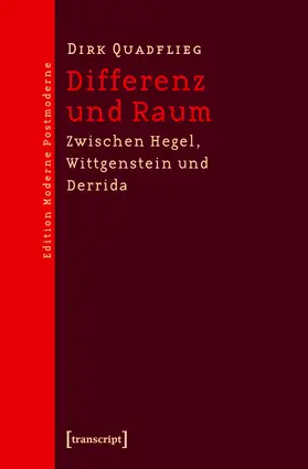 Quadflieg |  Differenz und Raum | Buch |  Sack Fachmedien