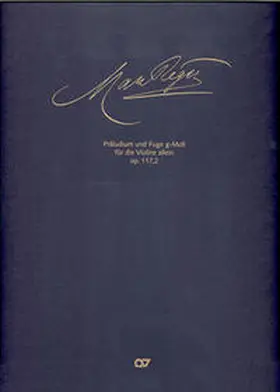 Reger |  Max Reger Präludium und Fuge g-Moll | Buch |  Sack Fachmedien