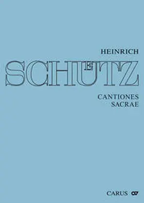 Wolf |  Heinrich Schütz: Cantiones sacrae | Buch |  Sack Fachmedien