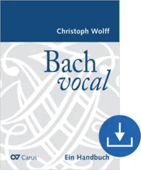 Wolff |  Bach vocal | eBook | Sack Fachmedien