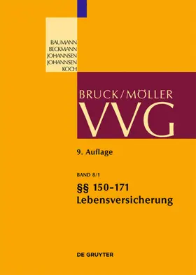 Winter |  Lebensversicherung §§ 150-171 | Buch |  Sack Fachmedien